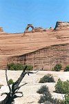 The famous arch of Utah