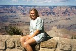 Lieve at the South Rim of the Grand Canyon