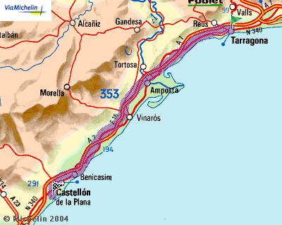 Tarragona tot Burriana