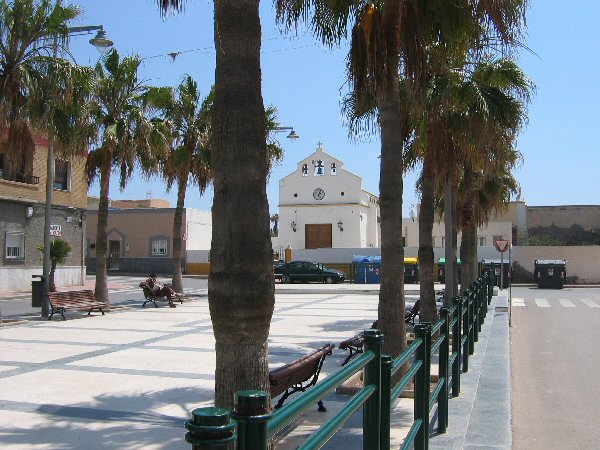 Het centrum van Cabo de Gata