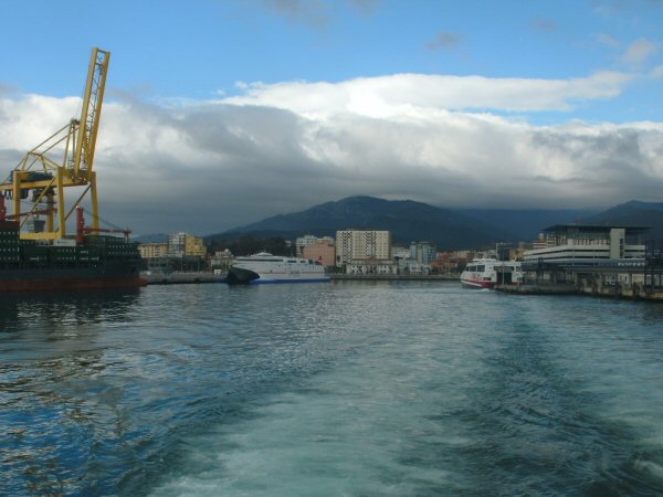 In de haven van Algeciras