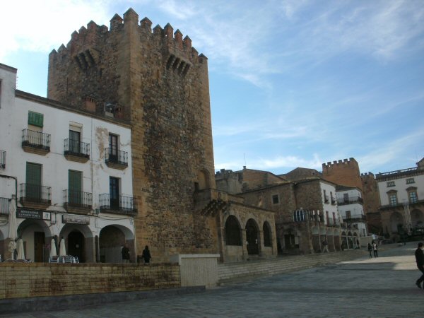 Het centrm van Cáceres