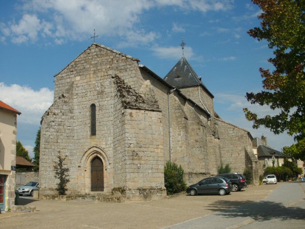 L'église Saint Léger in Bessines-sur-Gartempe