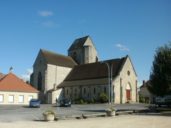 De kerk van Esternay