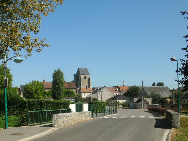 De kerk van Esternay