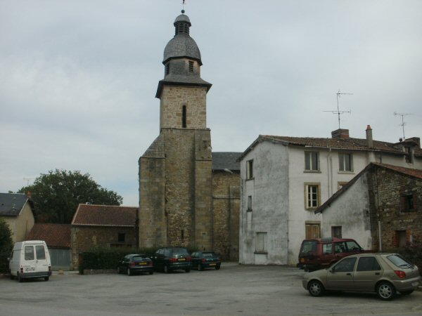 De kerk in Rancon
