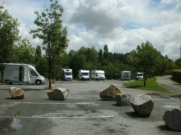 De parking van Nort-sur-Erdre