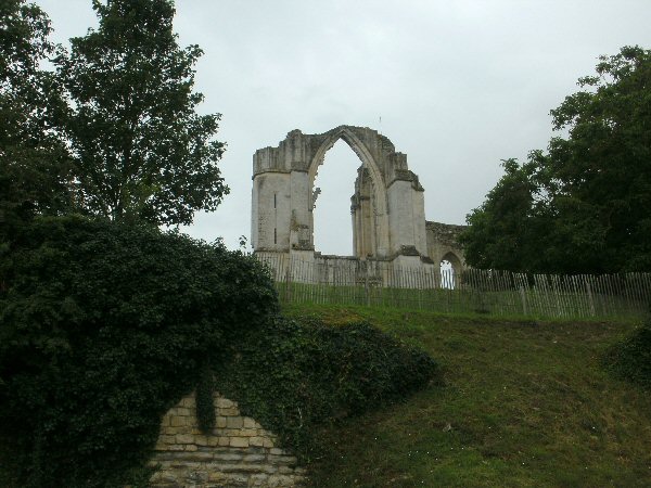 De abdij van Maillezais