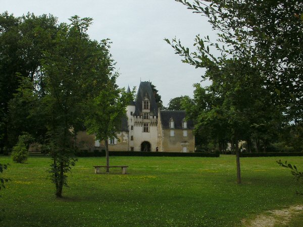 Achterkant van het kasteel