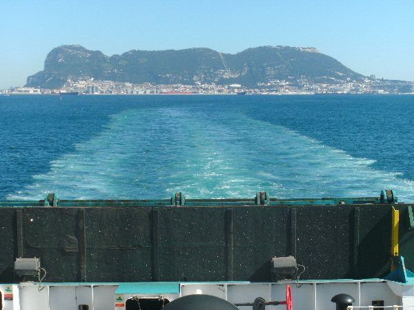 Gibraltar in zicht