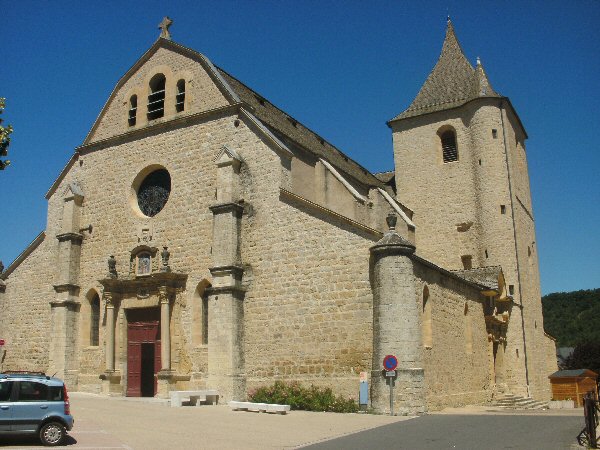 De kerk van Marvejols