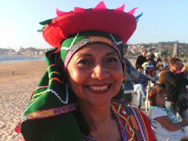 Folkloregroep uit Zuid-Amerika