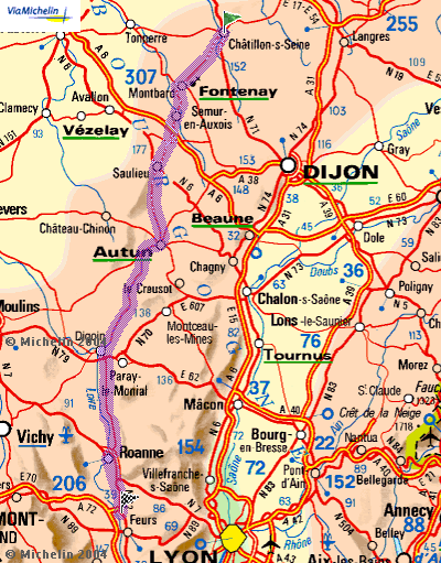 Chtillon-sur-Seine tot Balbigny
