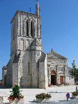 De kerk van Meschers-sur-Gironde