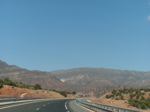 Autostrade naar Marrakech