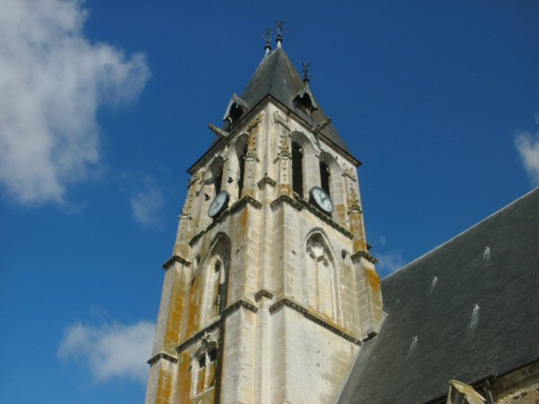 De toren van de kerk