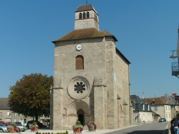 De kerk van Gouzon